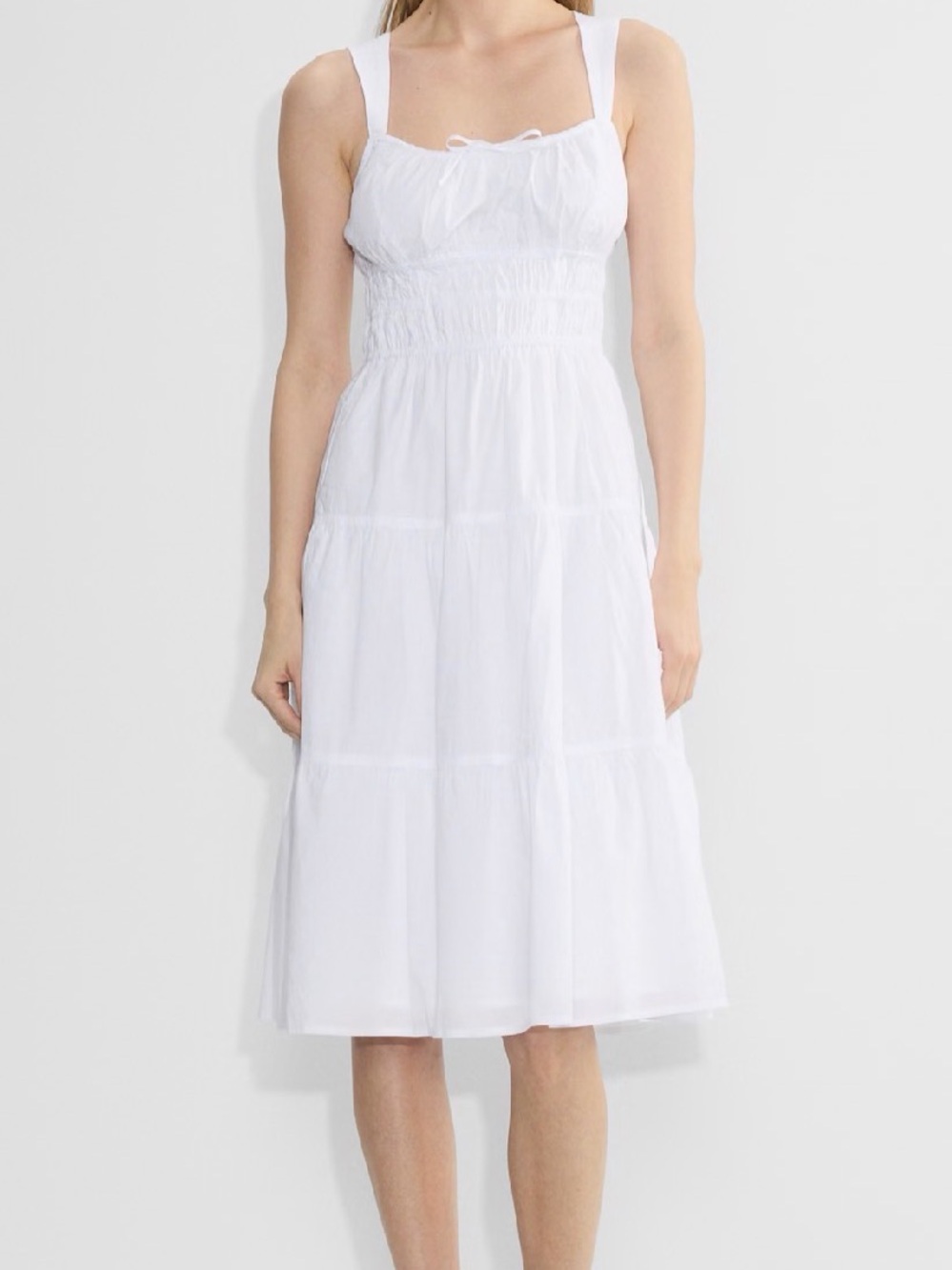Sunday Best / Aritzia Martine Poplin Midi Dress
